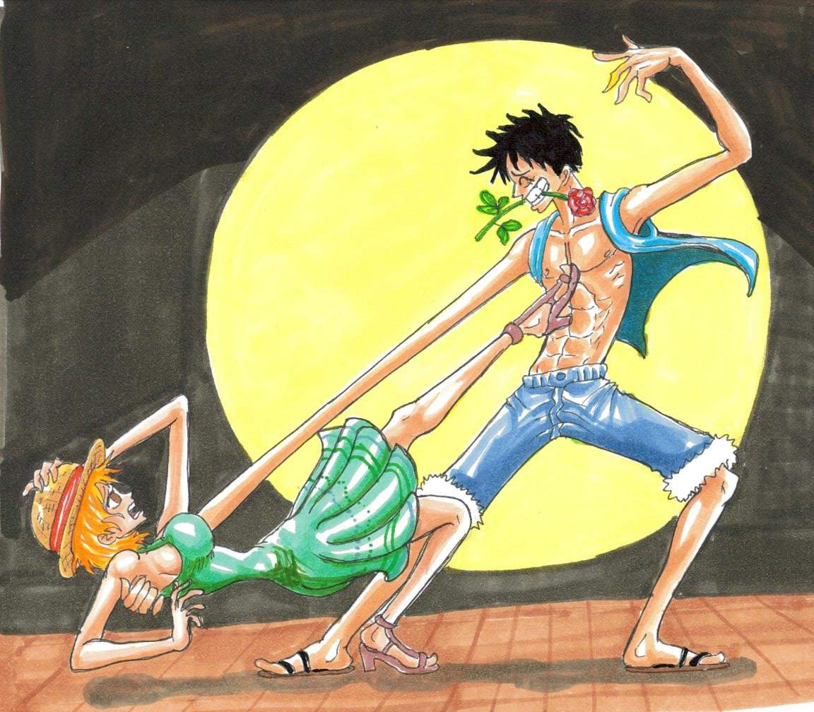 Luffy bailando flamengo 😲😲😲💃🕺 ️ ️ ️ | •One Piece• Amino