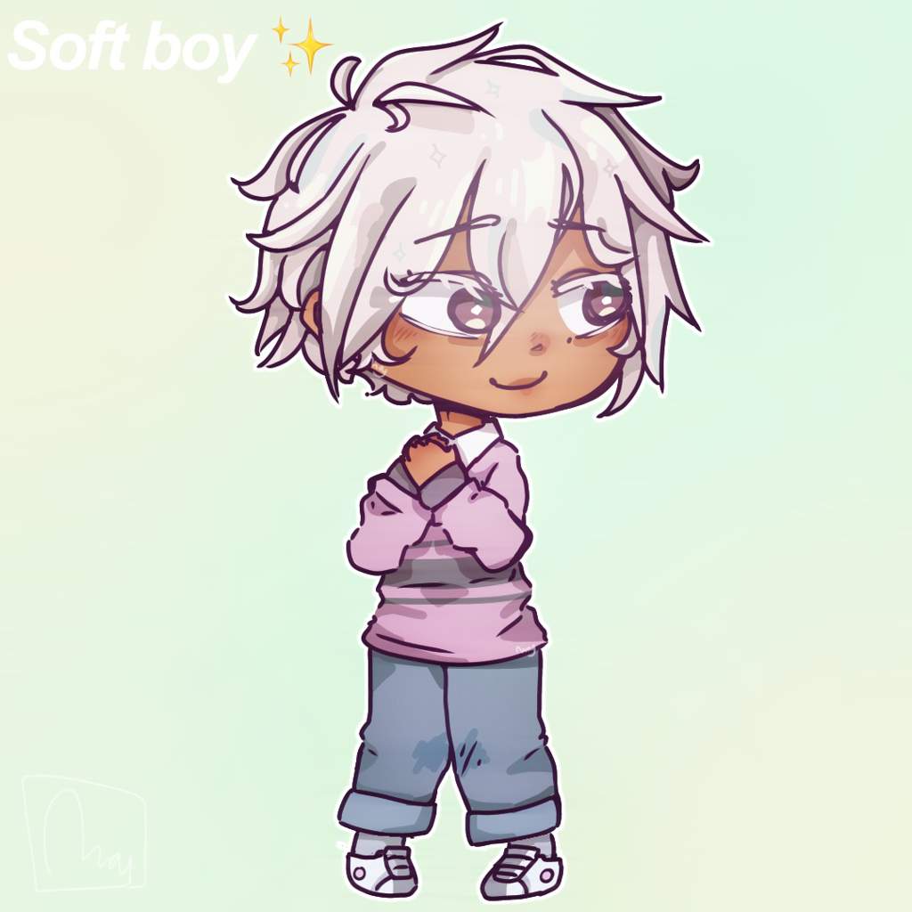 Featured image of post Gacha Life Soft Boy - You can customize your own character using different hairstyles, clothing parts, weapons, and this pc version of gacha life is just a demo of the full version.