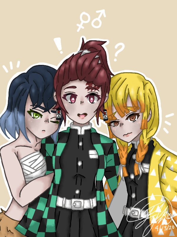 Demon Slayer Genderbend Demon Slayer Kimetsu No Yaiba Amino 1938