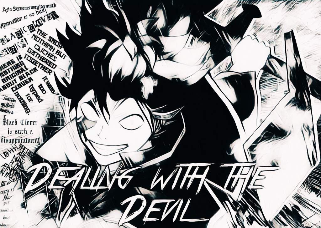 Dealing with the Devil | Anime Amino