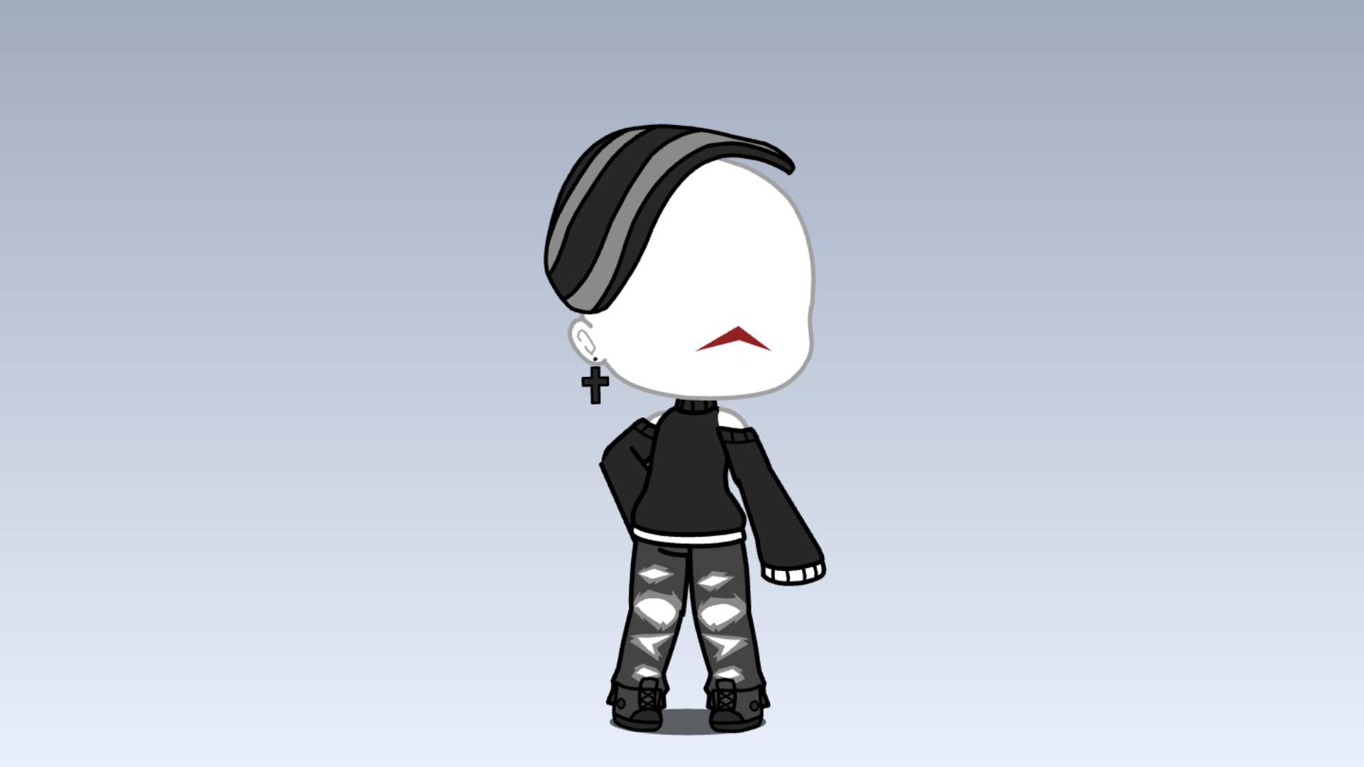 Black Outfit Gacha Life Outfit Ideas Boy