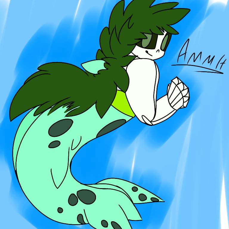 An dis bean, is my Mermaid OC. | UnderTale OCs And Arts Amino Amino