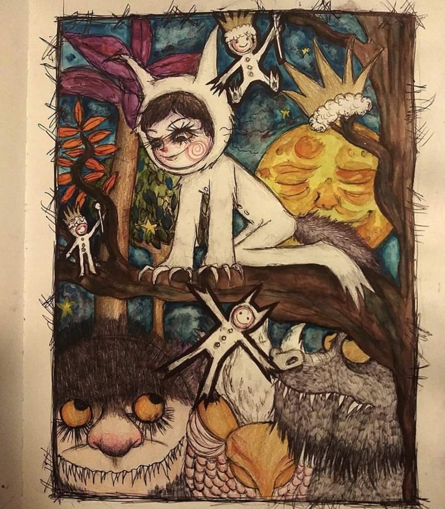 where the wild things are artwork
