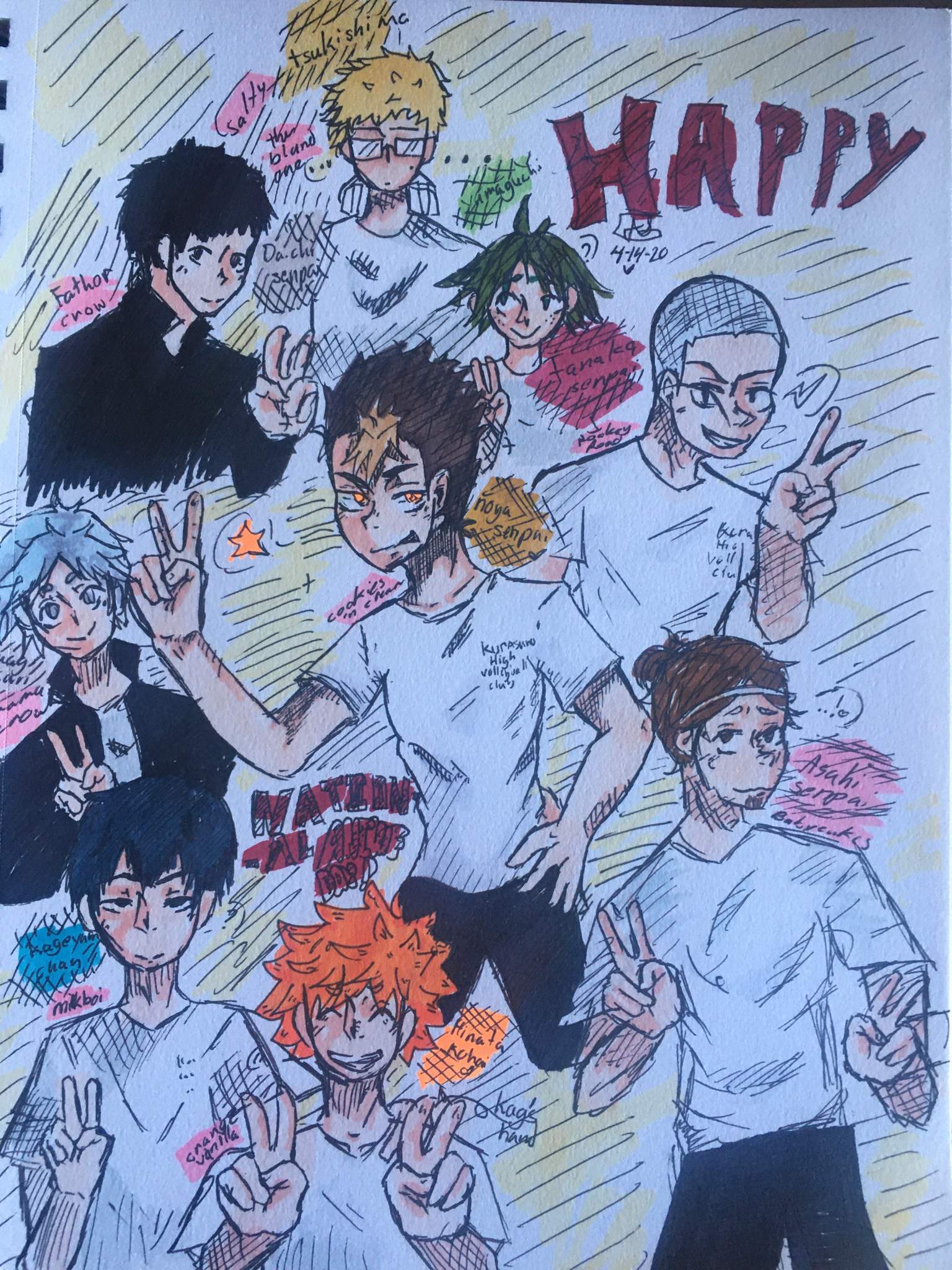 Happy National Anime day!! | Haikyuu!! Amino