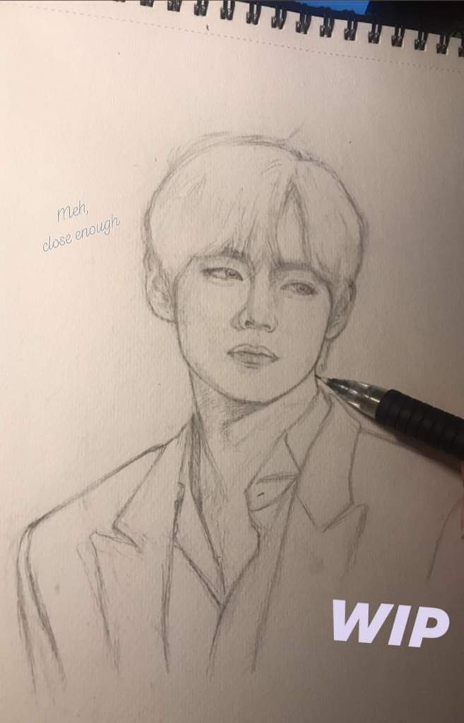 [FanArt] Black-haired Taehyung (2019) | ARMY's Amino