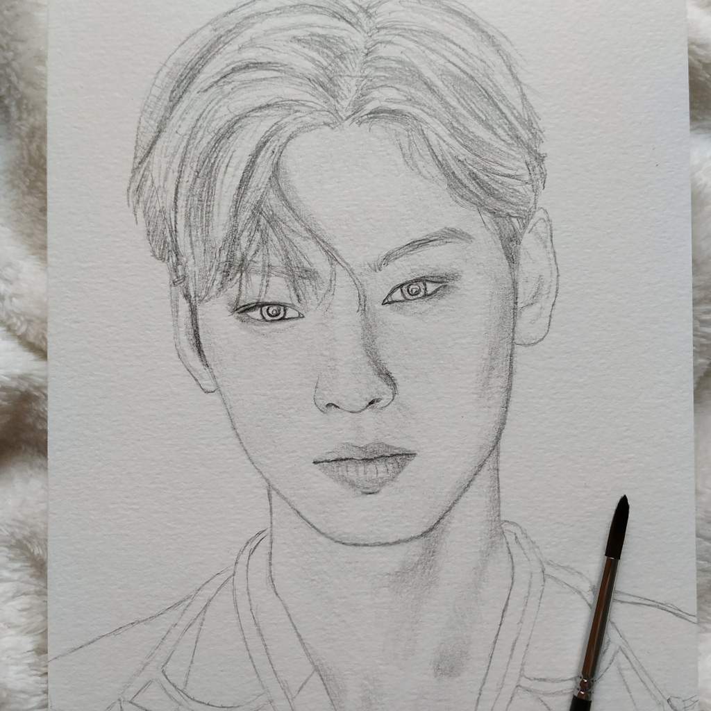 Cha Eun Woo Easy Drawing - Korean Idol