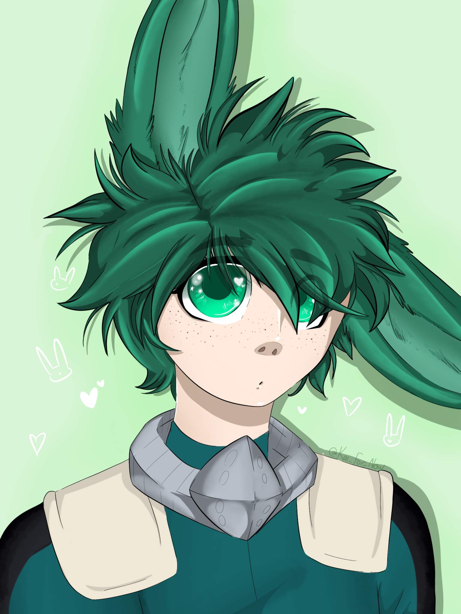 Bunny!Deku Art! | My Hero Academia Amino