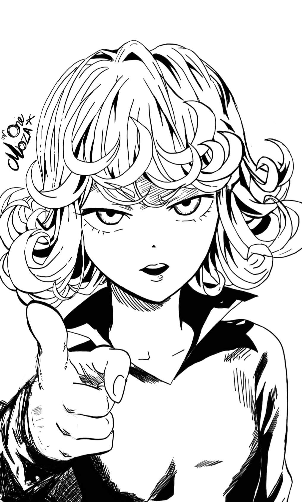 Tatsumaki 😍😍 .. I really love drawing in manga style | SuperMechaFrieza ...