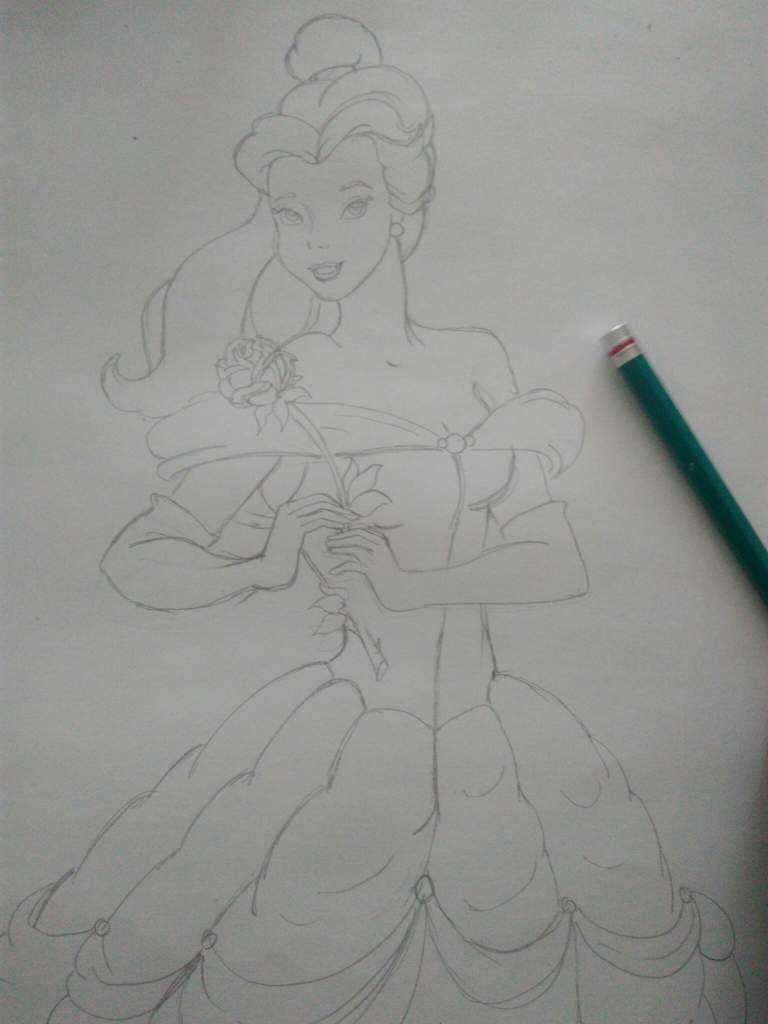 Dibujo de Bella | 《Disney En Español》 Amino
