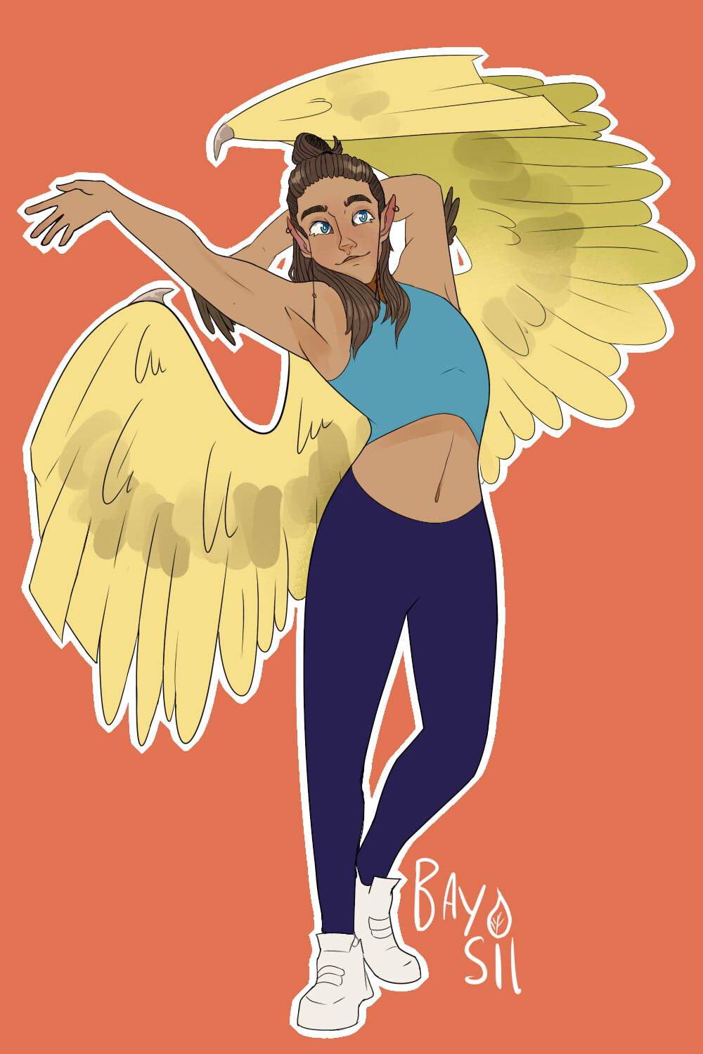 Finally made a MR oc after 100 years | Maximum Ride Amino Amino