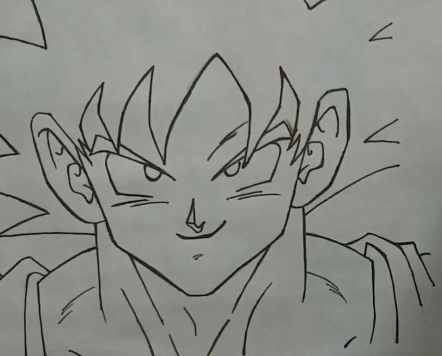 How to draw Goku( base )form! | DragonBallZ Amino