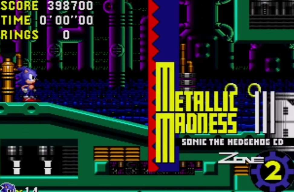 metallic madness sonic mania