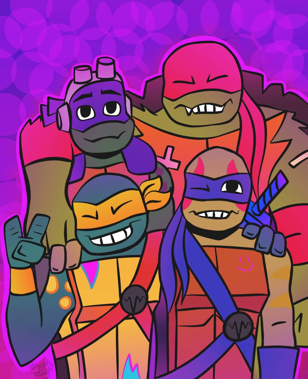 Happy turtles 😁 | Teenage Mutant Ninja Turtles Amino