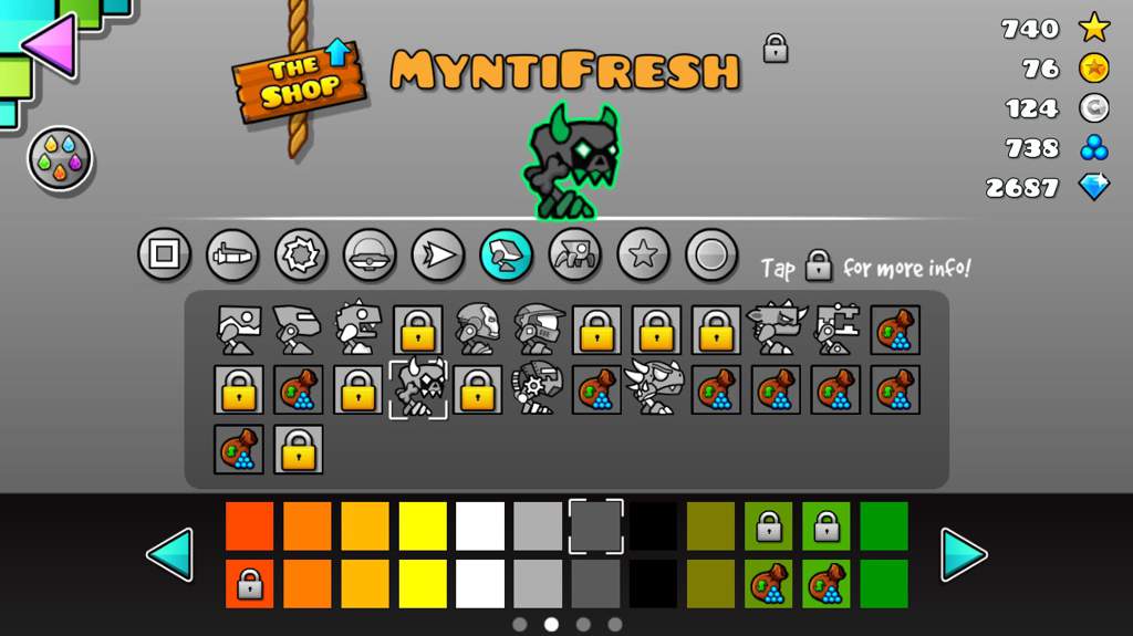 how do you change background color in geometry dash