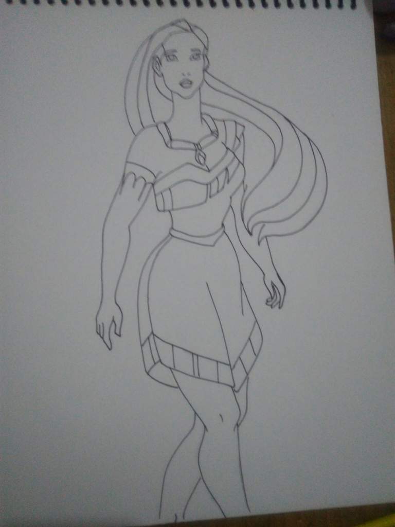 Dibujo de Pocahontas | 《Disney En Español》 Amino