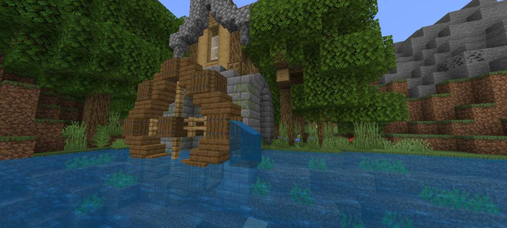 Let's make a realistic waterwheel in Minecraft | Minecraft Amino