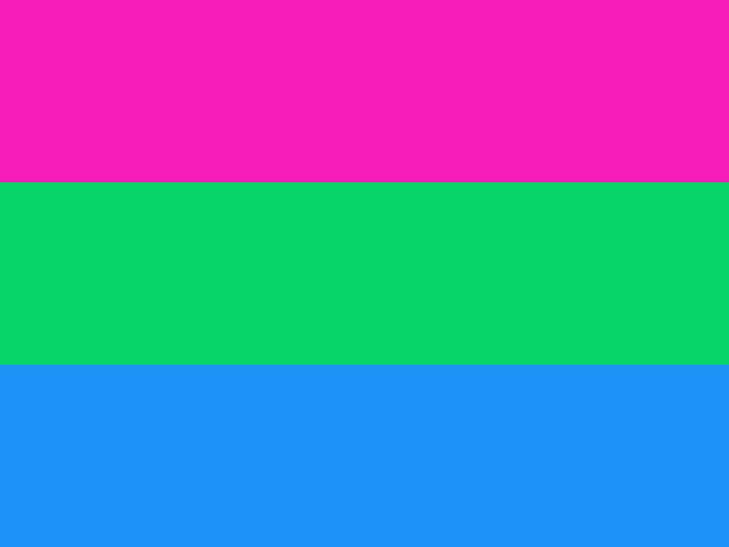 Флаг полисексуалов. 