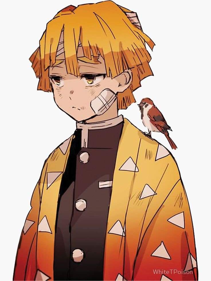 ¹¹🌙𝗗𝗶𝗯𝘂𝗷𝗼 𝗱𝗲 𝗭𝗲𝗻𝗶𝘁𝘀𝘂 • Kimetsu No Yaiba Amino • Amino