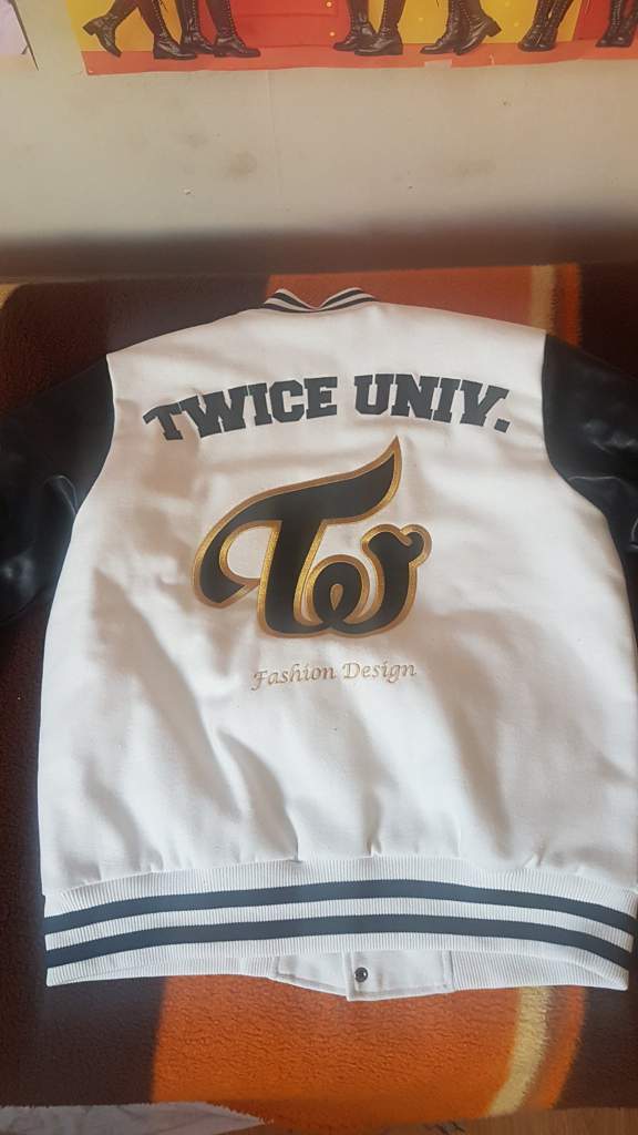 Finally I Receive My Twice Official University Varsity Jacket N N Twice 트와이스 ㅤ Amino