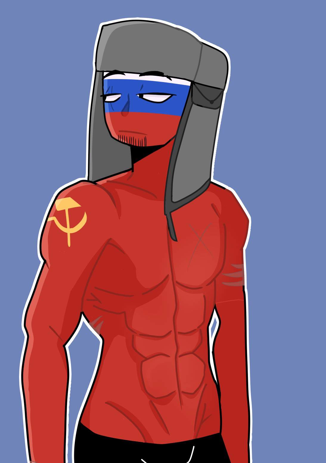 Russia with abs | •Countryhumans Amino• [ENG] Amino