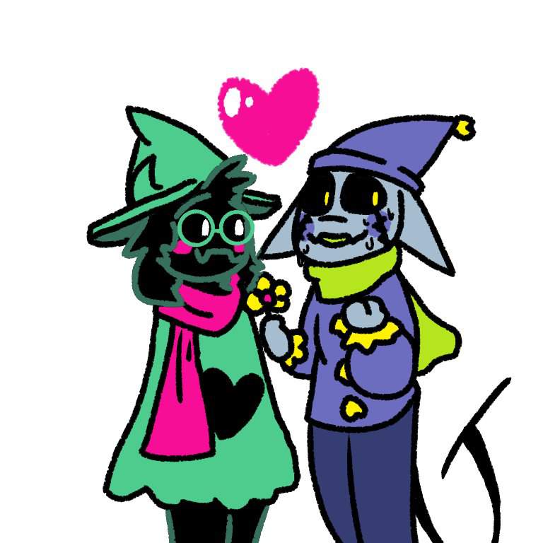 Ralsei x swap Jevil | Deltarune. Amino