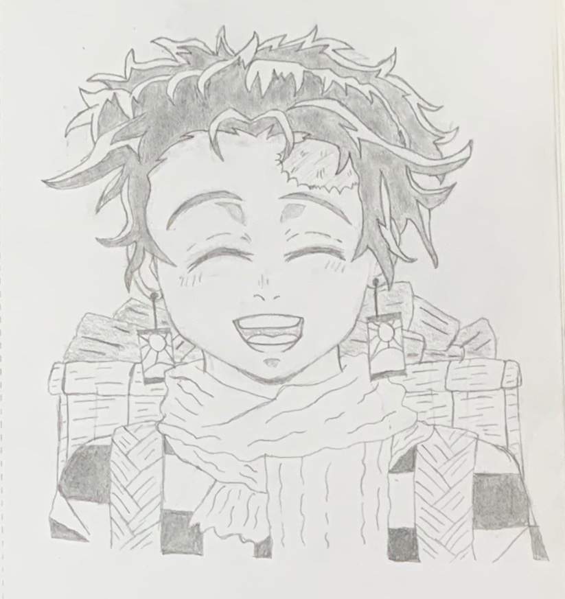 Past Tanjiro Drawing | Demon Slayer: Kimetsu No Yaiba Amino