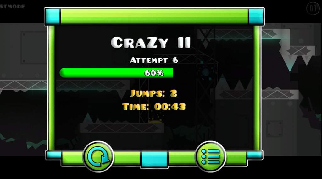 Прохождение crazy 2 geometry dash