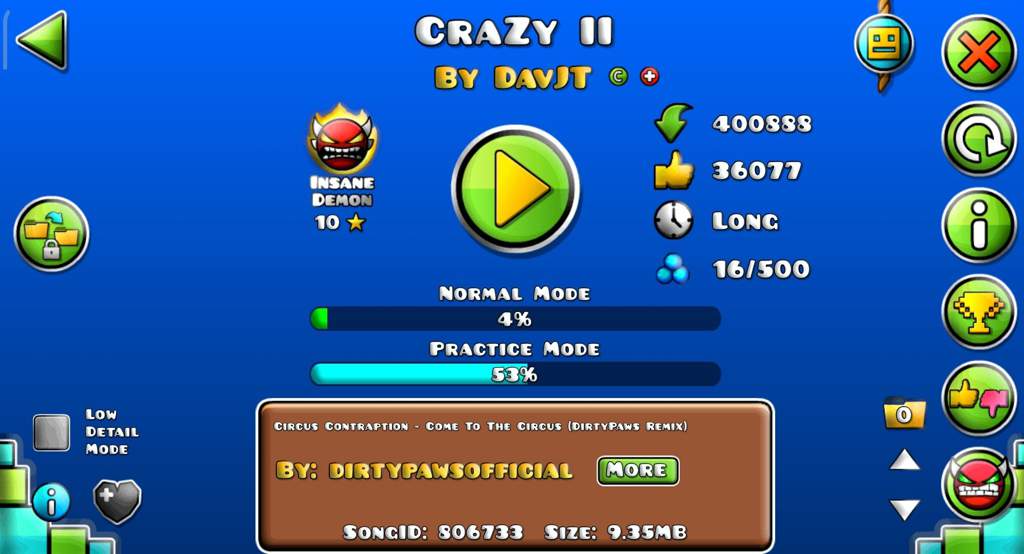 Прохождение crazy 2 geometry dash