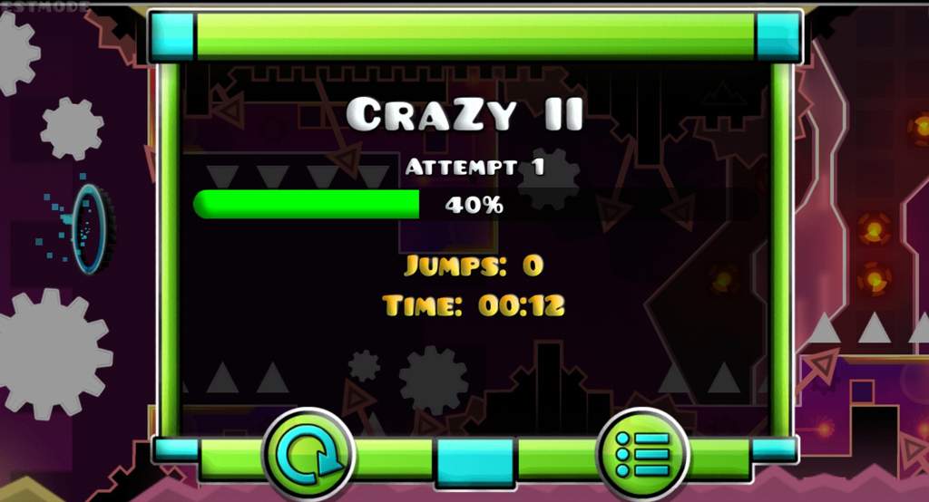 Прохождение crazy 2 geometry dash