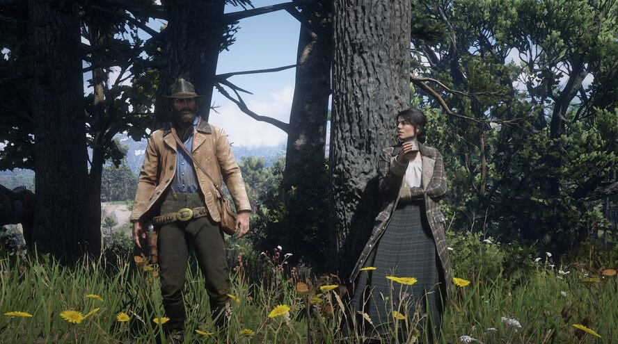 Arthur Morgan and Abigail Roberts | The Red Dead Redemption Amino