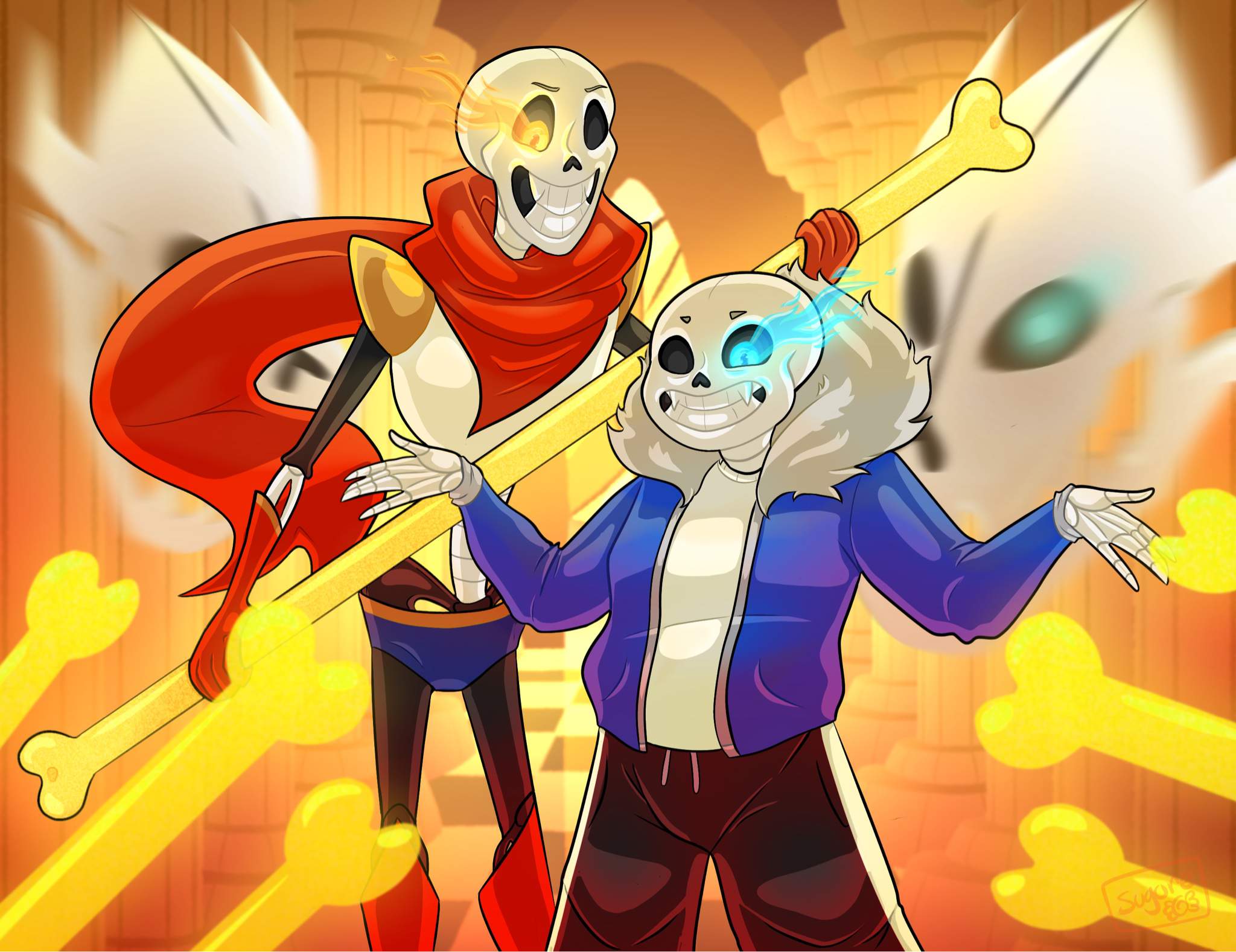 The bois ☠️ | Undertale Amino