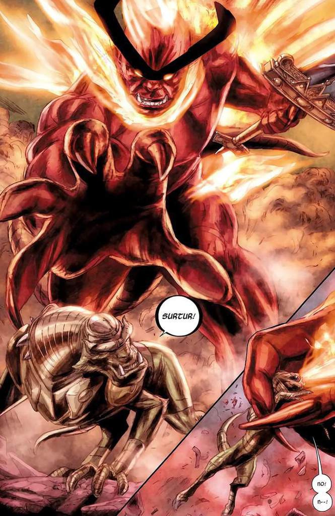 Trigon VS Surtur Comics Amino