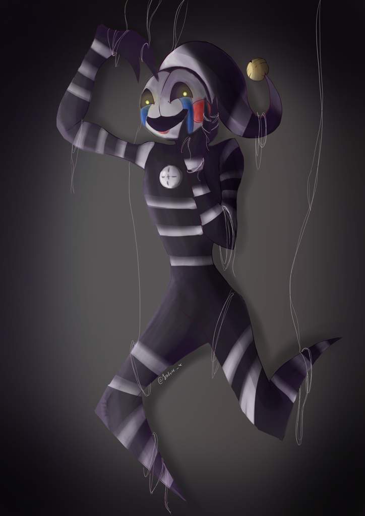 Nightmare Marionette! (Old art! | Five Nights At Freddy's Amino