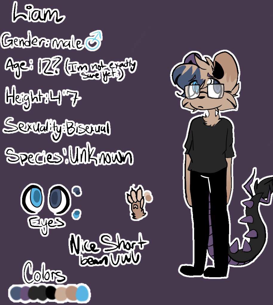 A ref of my oc Conner’s child that he never knew about- | Snowtrap ...