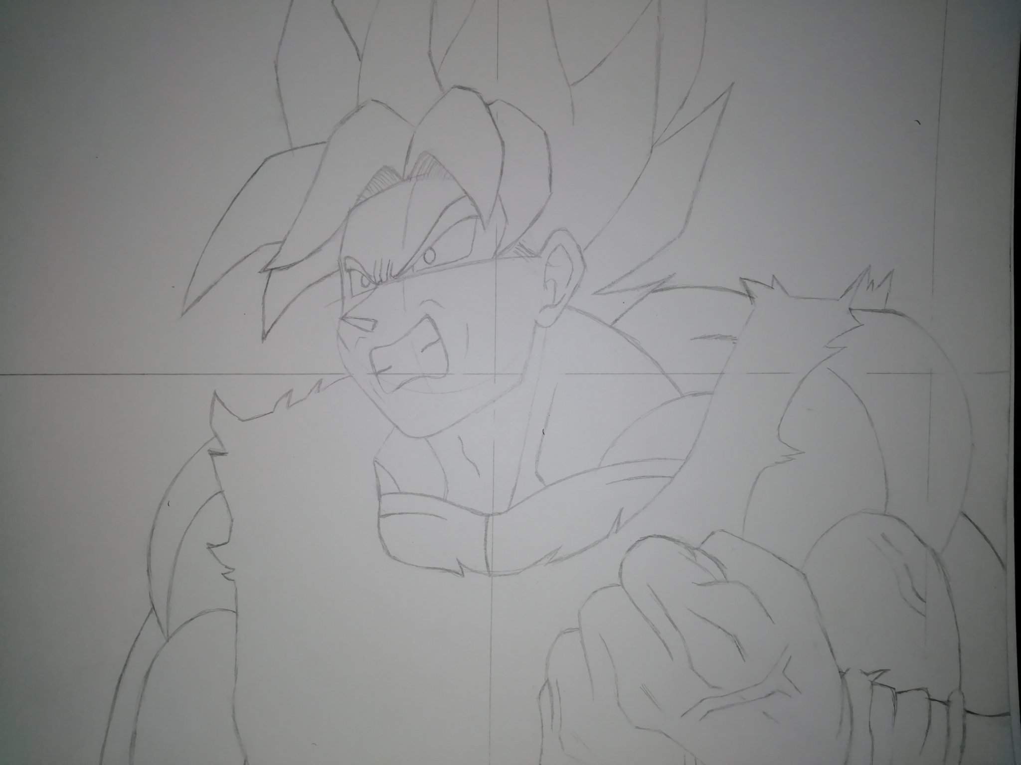 Dibujo Goku ssj1 | ~*Dibujo Digital Y Clásico*~ Amino