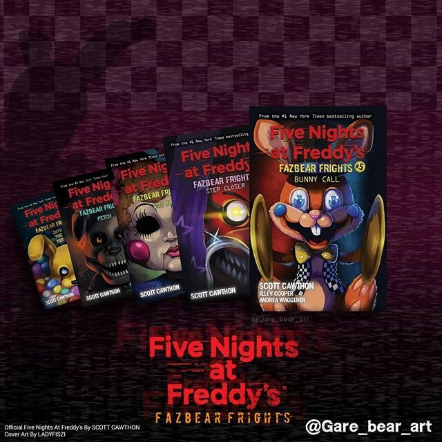 NOVOS LIVROS DE FNAF ANUNCIADOS (Fazbear Frights #6 & #7) |★ | Five