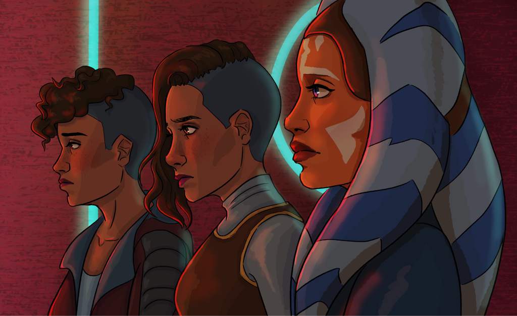 Martez Sisters and Ahsoka | Star Wars Amino