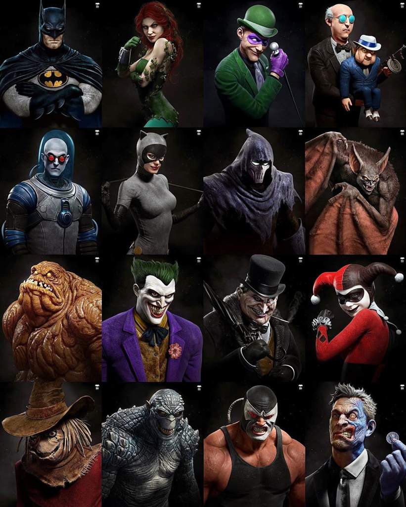 Personajes de la serie animada de Batman | •Cómics• Amino