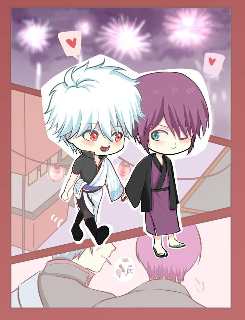 Fa Takasugi and Gintoki | Gintama Amino