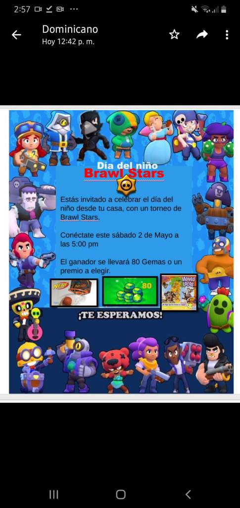 Torneo Brawl Stars Dia Del Nino Brawl Stars Es Amino - apodos para brawl stars
