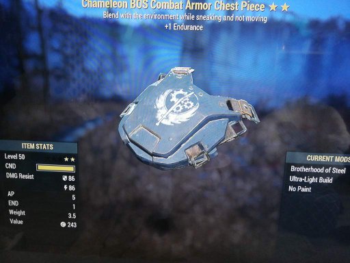 chameleon armor fallout 4