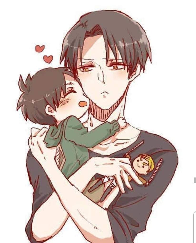 Awww Baby Eren und Opa levi gibt gut acht 😌 | Attack on Titan (Ger) Amino