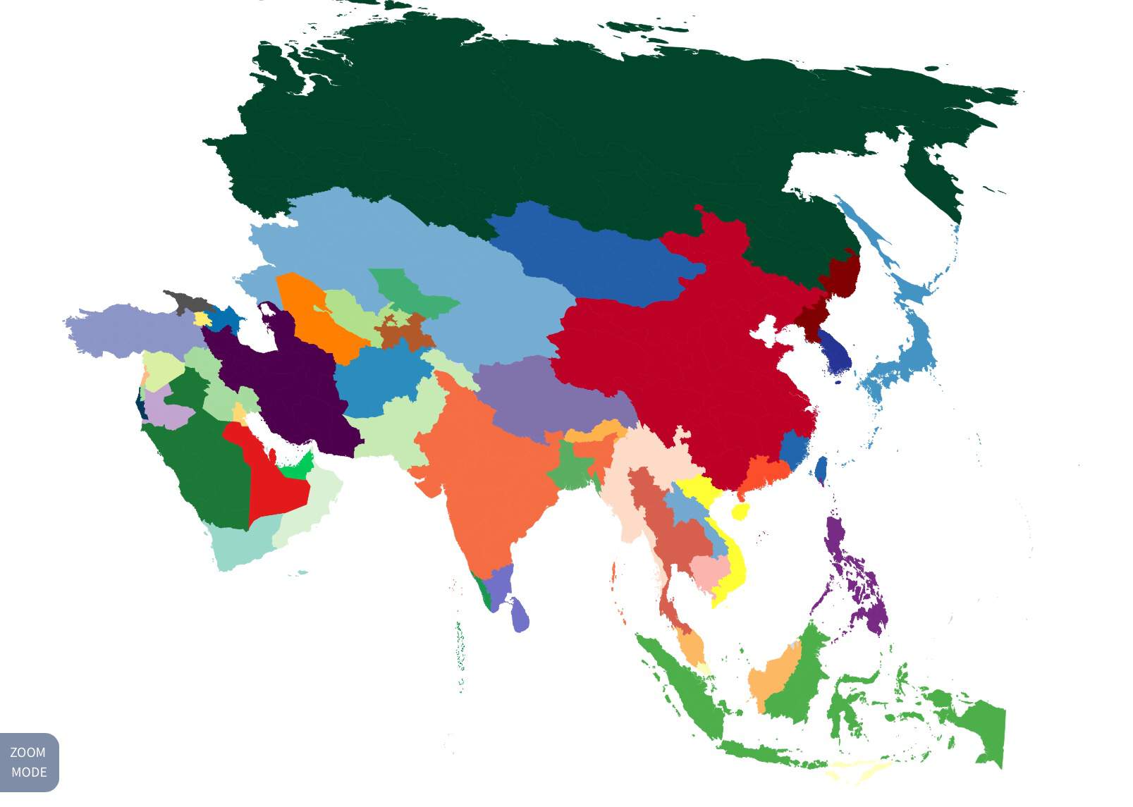 Blursed map of asia | History and Stuff Amino