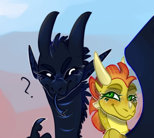 wings of fire starflight and sunny