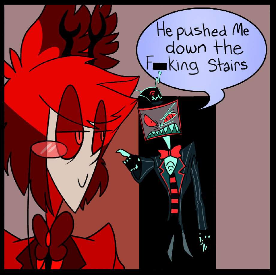 Alastor V.S. Vox (meme comic) | Hazbin Hotel (official) Amino