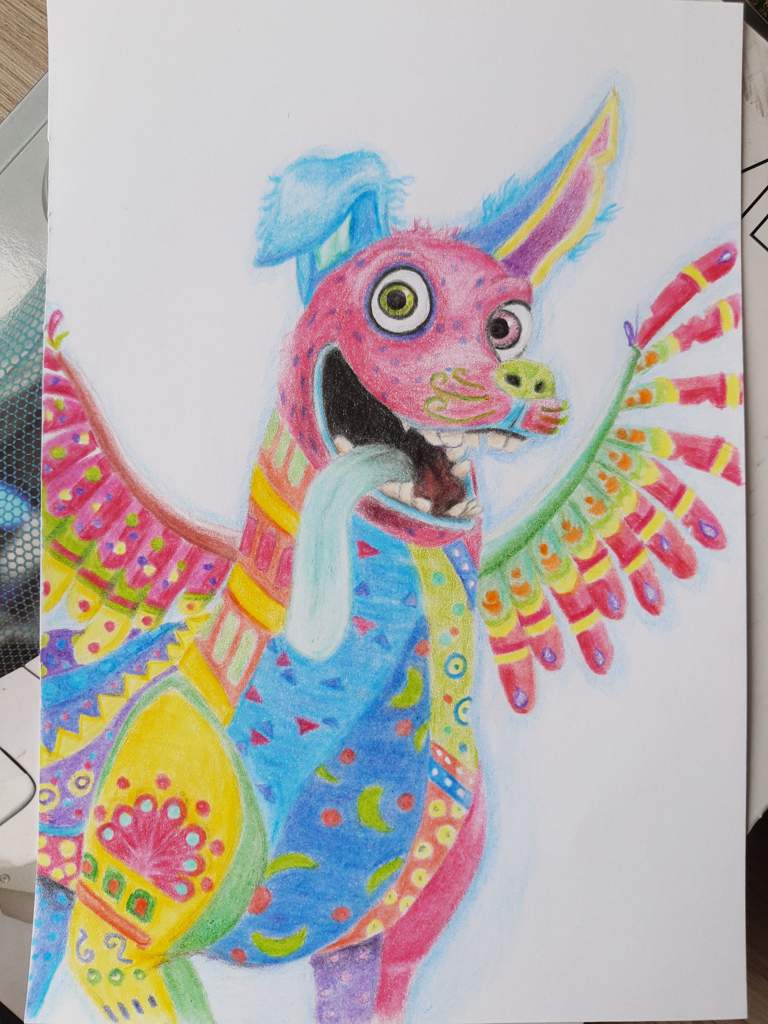 Dibujo de Dante alebrije (COCO) | DibujArte Amino