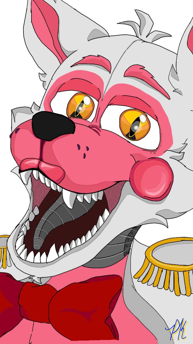 Fnaf ucn drawing day 1:funtime foxy | _Five Nights At Freddy's_ Amino