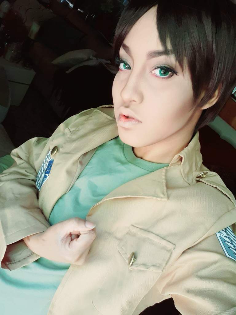 eren yeager cosplay shirt