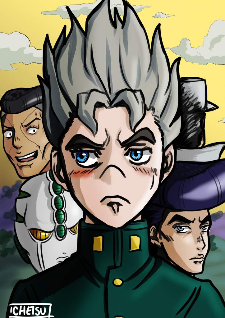 Koichi & Co JJBA Part 4 Speedpaint Anime Amino