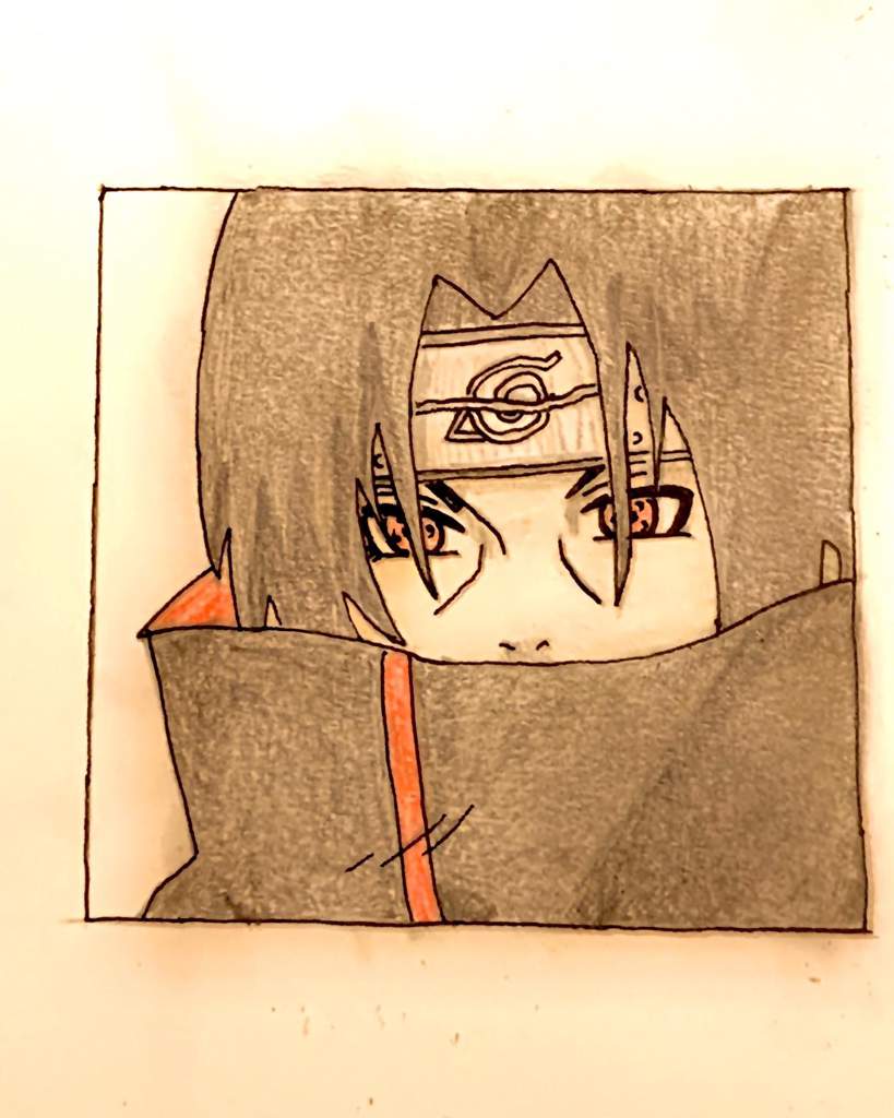 Itachi Face Drawing Naruto Amino